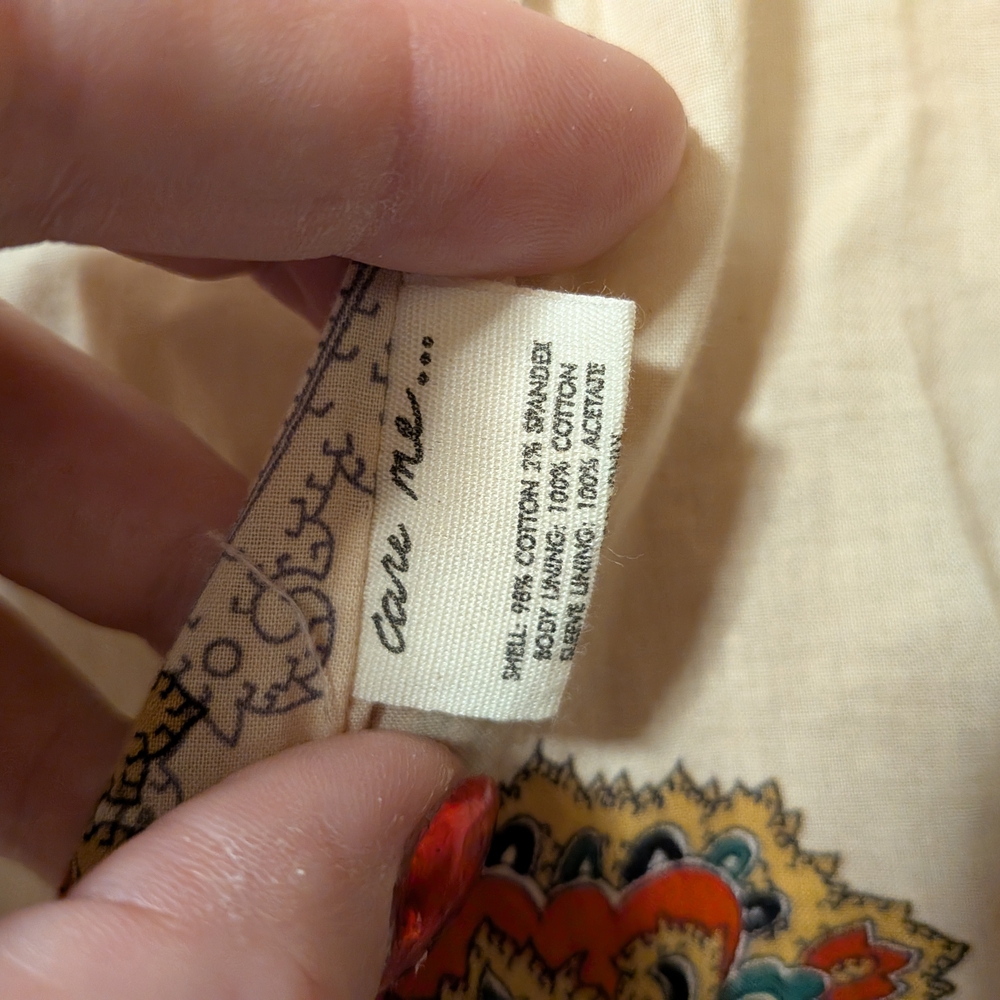 Anthropologie Orange Plaid Blazer - Picture 6 of 6